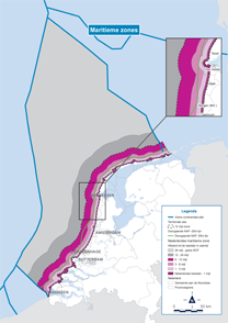 Maritieme zones in de Noordzee