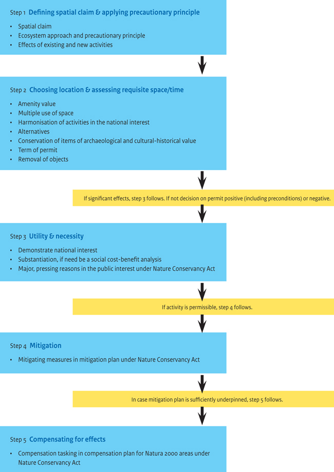 The five steps comprising the assessment framework_4937