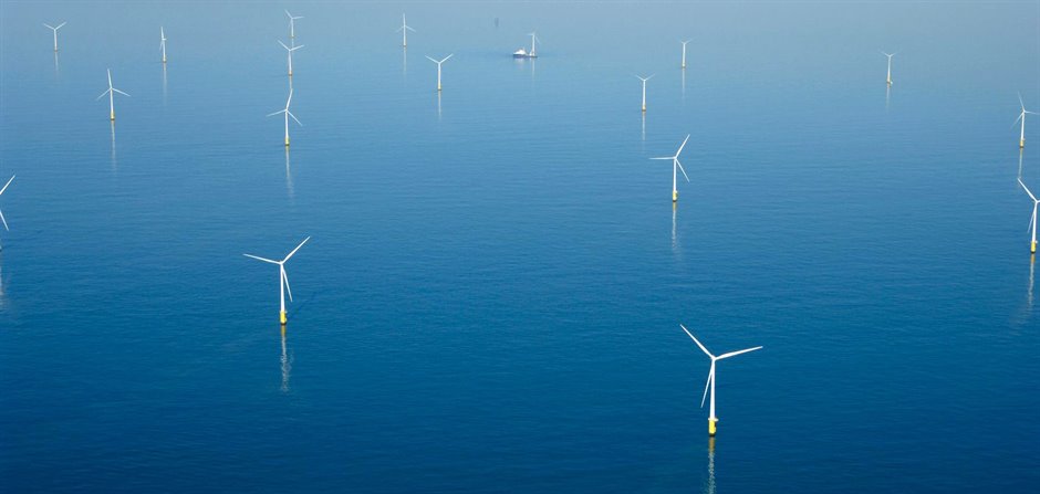 Noordzee windmolens