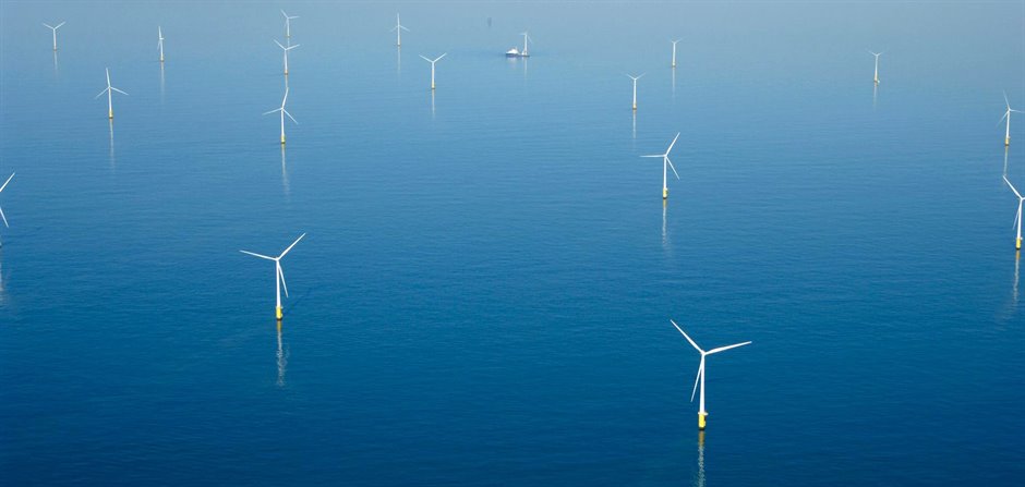 Noordzee windmolens